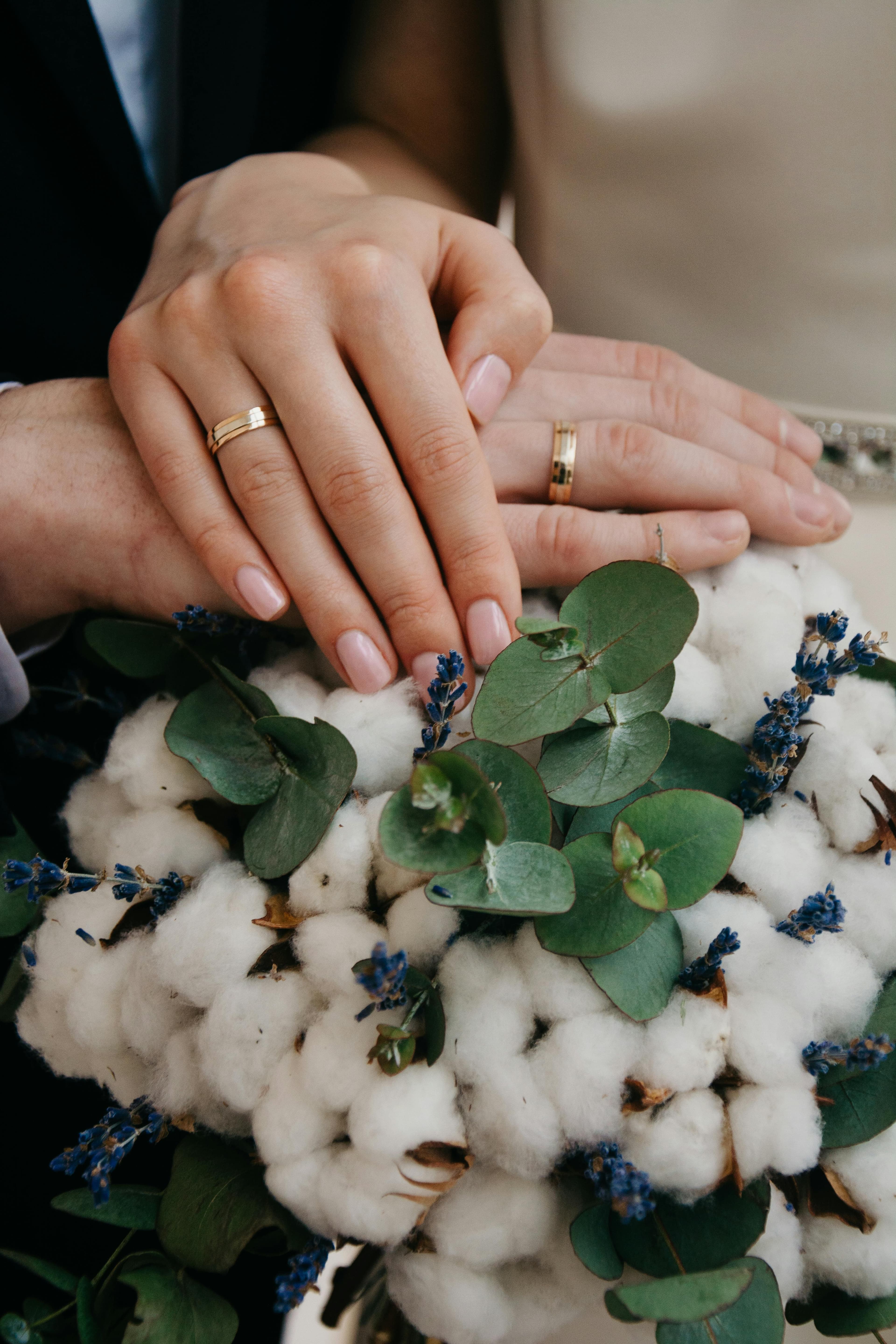 Elegant wedding florals arranged for a Wichita celebration
